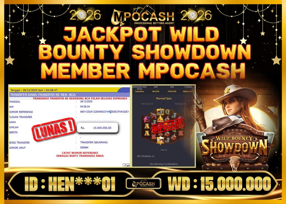 MPOCASH JACKPOT WILD BOUNTY SHOWDOWN